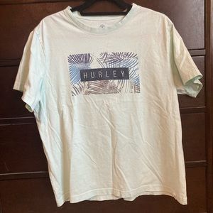 Like new Hurley men’s shirt. Mint with tropical print. Size large.